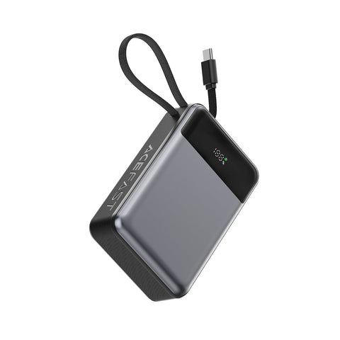 65W Power Bank with Built-in Type-C Cable