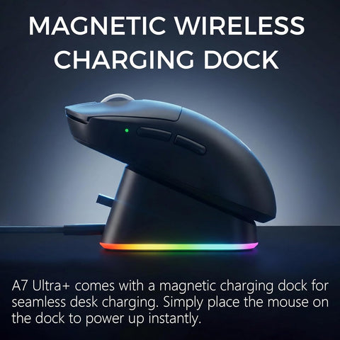 MCHOSE A7 V2 Series Lightweight All-round Wireless Gaming Mouse