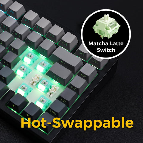 MCHOSE G75 Pro Tri-mode Gasket Structure Gaming Mechanical Keyboard
