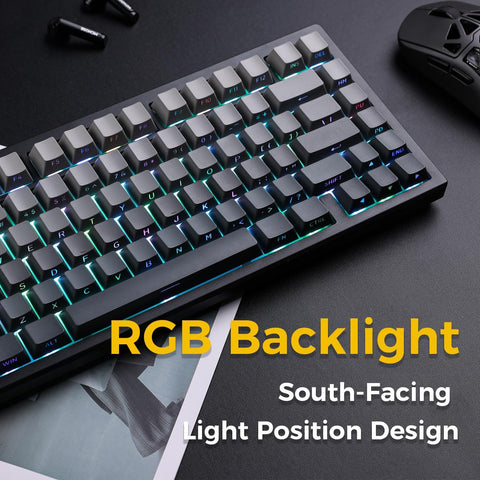MCHOSE G75 Pro Tri-mode Gasket Structure Gaming Mechanical Keyboard