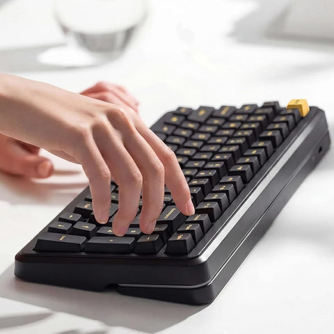 MCHOSE K99 V3 RGB Hot-Swappable Wireless Gaming Keyboard, Icy Creamsicle Switch, 99 keys