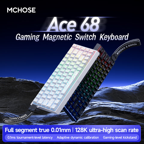MCHOSE Premium Gaming Keyboards Ace68 - Mechanical Keyword
