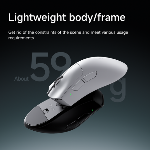MCHOSE V7 Lightweight Ergonomic Wireless Gaming Mouse