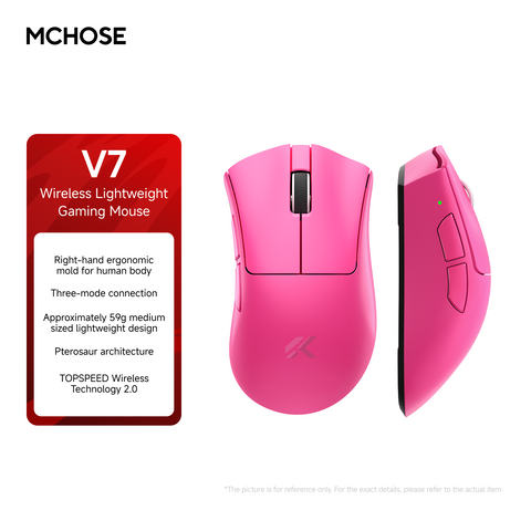 MCHOSE V7 Lightweight Ergonomic Wireless Gaming Mouse