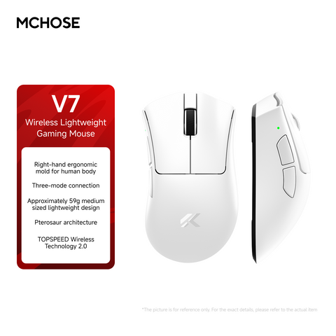 MCHOSE V7 Lightweight Ergonomic Wireless Gaming Mouse