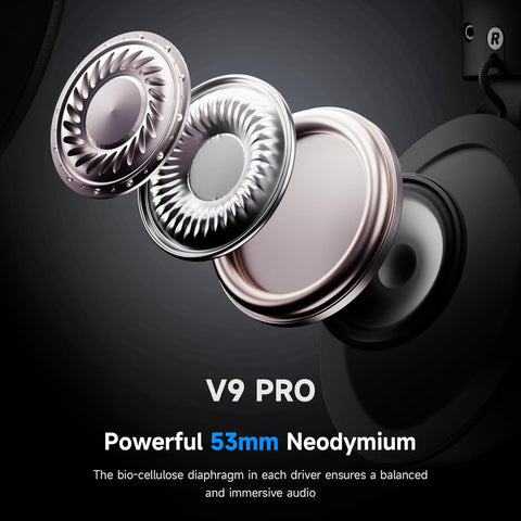 MCHOSE V9 Pro Noise-Canceling Wireless Gaming Headset