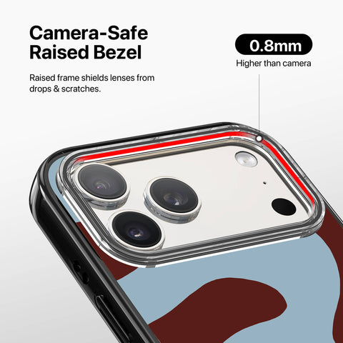 Magnetic iPhone Case - Blue Mocha