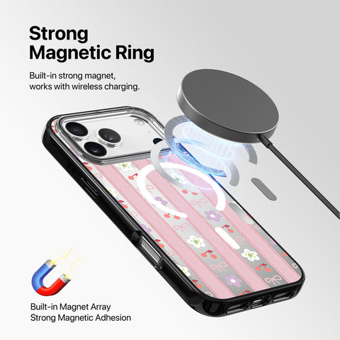 Magnetic iPhone Case - Cherry Bloom