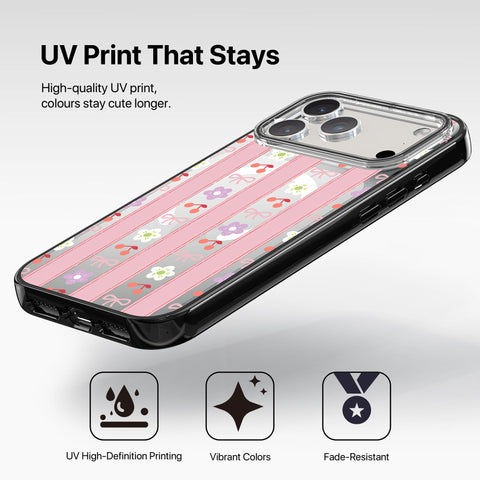 Magnetic iPhone Case - Cherry Bloom