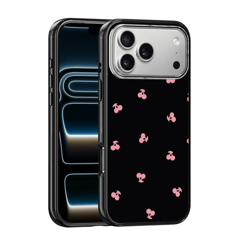 Magnetic Clear iPhone Case – Cherry Pop
