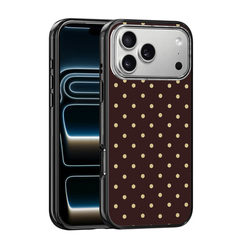 Magnetic iPhone Case - Choco Dots