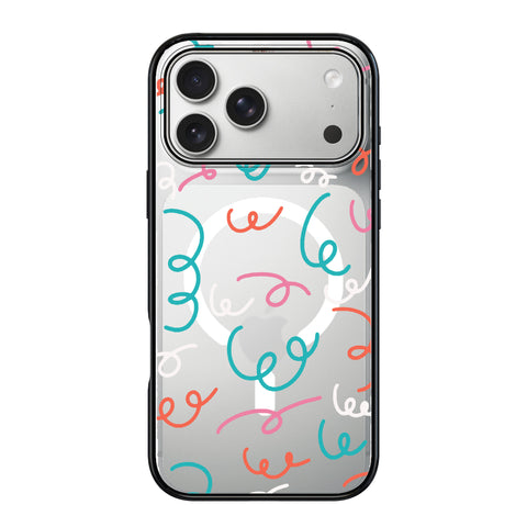 Magnetic iPhone Case - Colour Swirls