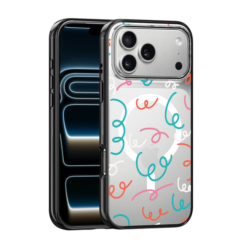 Magnetic iPhone Case - Colour Swirls