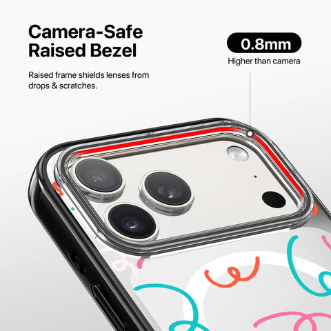 Magnetic iPhone Case - Colour Swirls