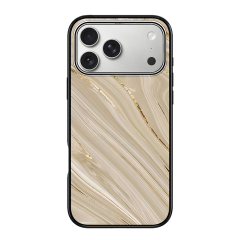 Magnetic iPhone Case - Gold Marble