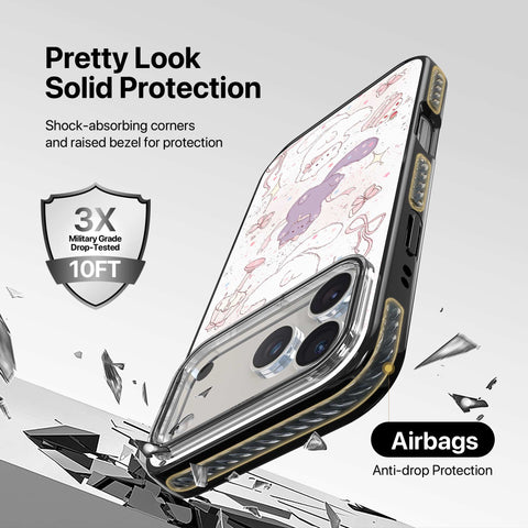 Magnetic iPhone Case - Kitty Dream