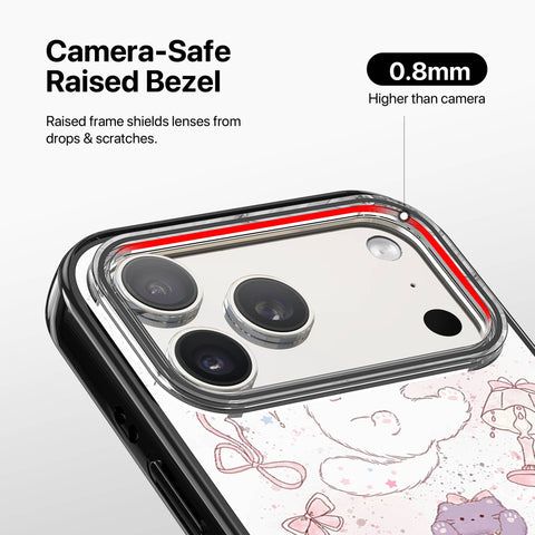 Magnetic iPhone Case - Kitty Dream