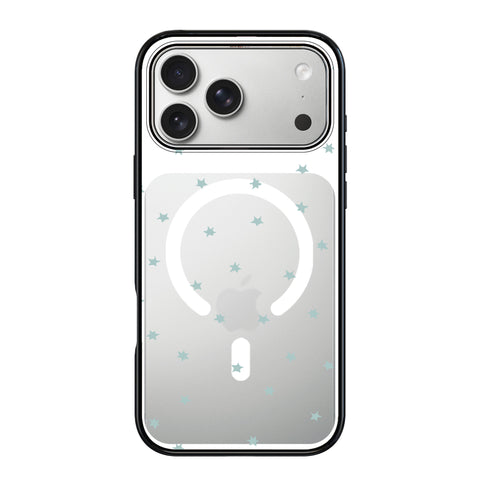 Magnetic iPhone Case - Mint Starfall