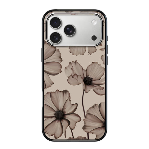 Magnetic iPhone Case - Mocha Blooms