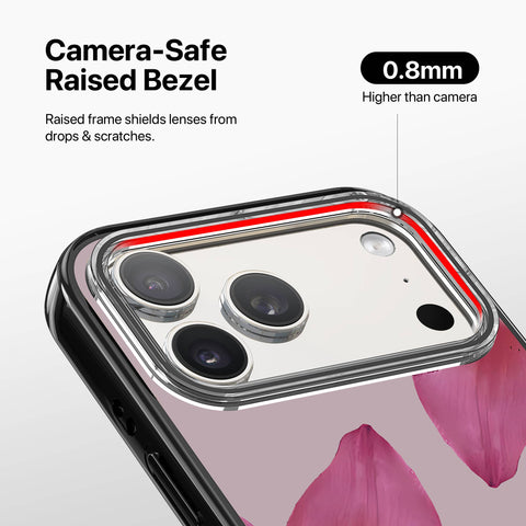 Magnetic iPhone Case - Pink Lily