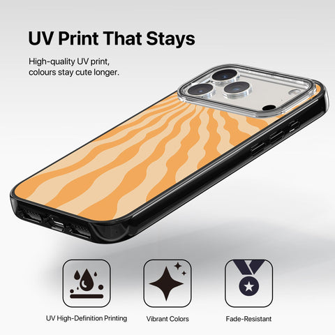 Magnetic iPhone Case - Sand Waves