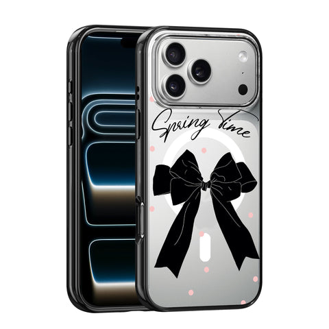 Magnetic iPhone Case - Spring Bow