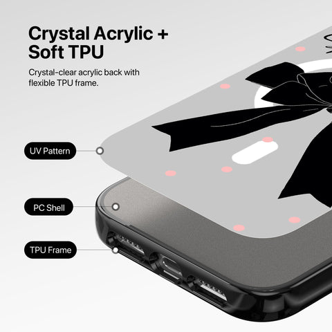 Magnetic iPhone Case - Spring Bow