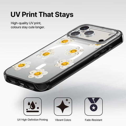 Magnetic iPhone Case - Sunny Daisy
