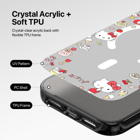 Magnetic iPhone Case - Sweet Kitty