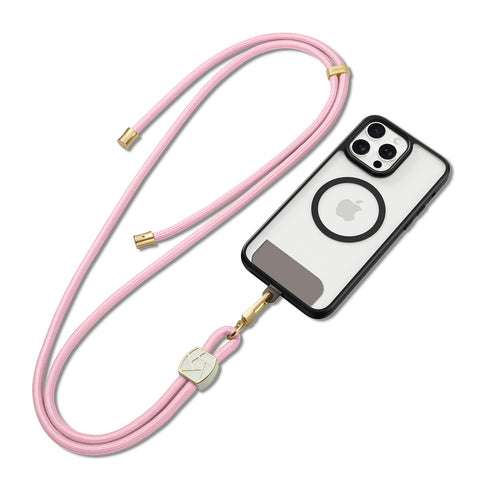 Multi-Way Crossbody Phone Lanyard - Light Pink