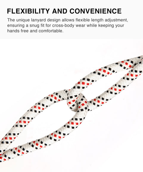 Premium Fashion Phone Lanyard – Universal Braided Shoulder Strap with Easy-Attach Clip