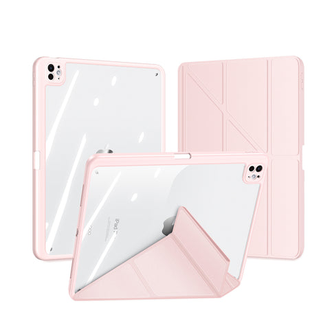 Detachable Folio Case for iPad Pro 13-inch (M4) 2024 - Pink