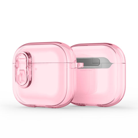 AirPods 4 Pink Case with Wireless Charging Support