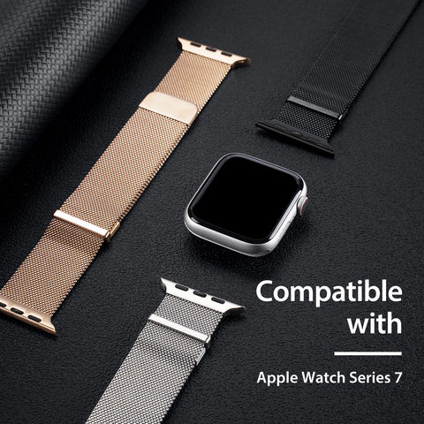 Premium Milanese Apple Watch Band – Black