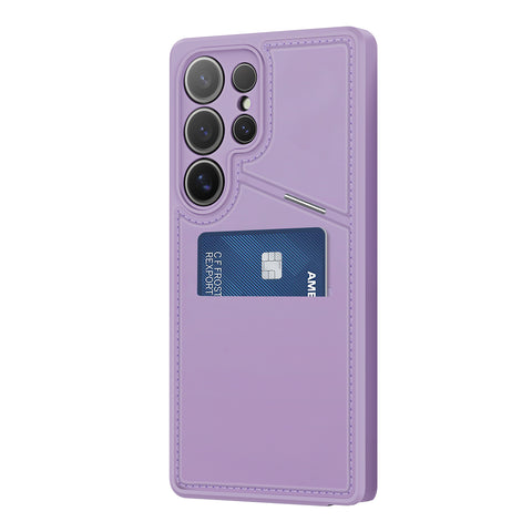 Samsung Galaxy S25 Ultra Magnetic Case with Stand - Purple