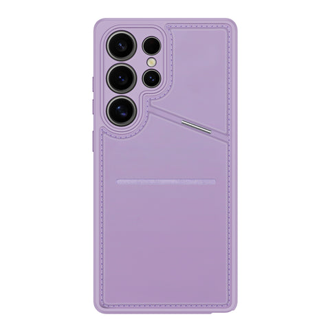 Samsung Galaxy S25 Ultra Magnetic Case with Stand - Purple