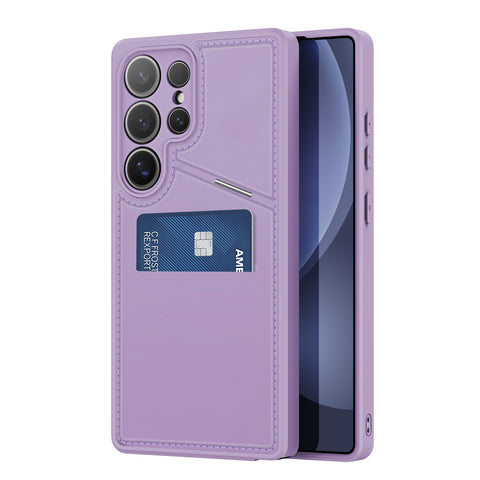 Samsung Galaxy S25 Ultra Magnetic Case with Stand - Purple