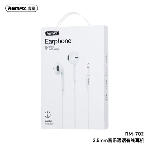 3.5mm Jack Wired Earphones with Mic – Dynamic Sound