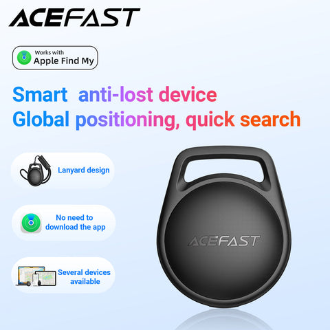 Button-Style Bluetooth Tracker, Siri Compatible -ACEFAST