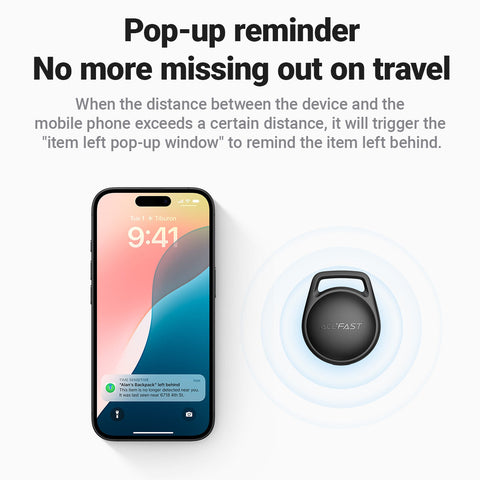 Button-Style Bluetooth Tracker, Siri Compatible -ACEFAST
