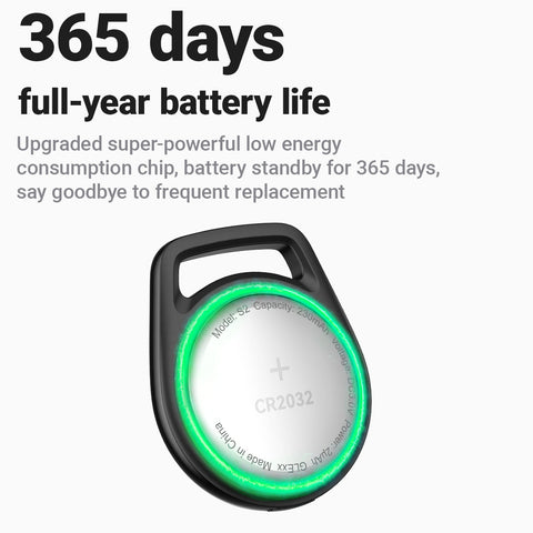 Button-Style Bluetooth Tracker, Siri Compatible -ACEFAST