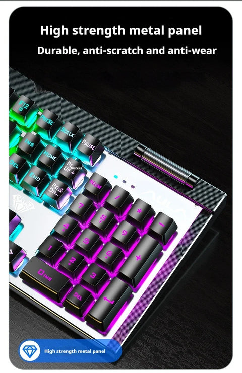 AULA T610 Wireless 2.4G Gaming Keyboard & Mouse Combo Black