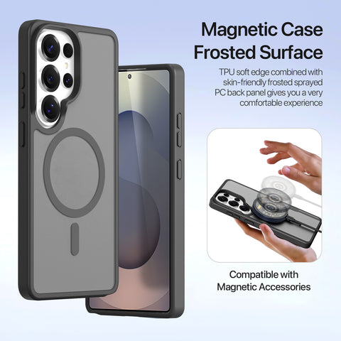 Samsung Galaxy S26 Ultra 2-in-1 Detachable Leather Wallet Case - Black