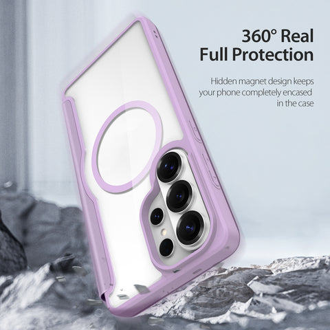 Samsung Galaxy S26 Ultra Folio Case with Card Holder - Purple