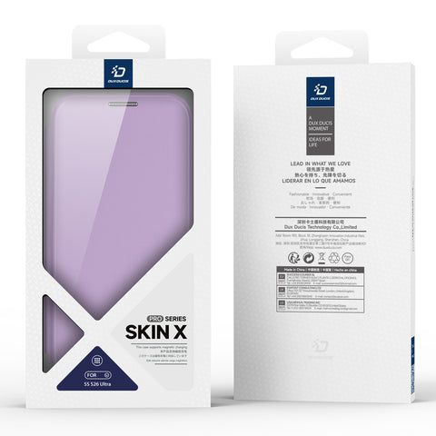 Samsung Galaxy S26 Ultra Folio Case with Card Holder - Purple