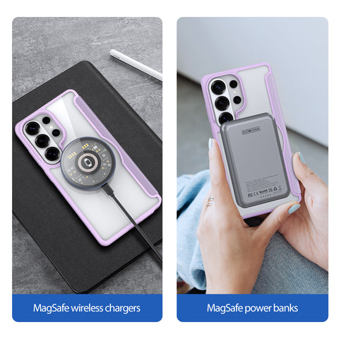 Samsung Galaxy S26 Ultra Folio Case with Card Holder - Purple