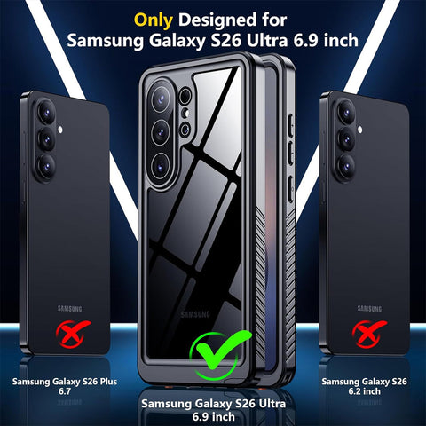 Samsung Galaxy S26 Ultra Waterproof Case – IP68 Rugged Case