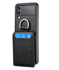 Samsung Galaxy Z Flip 5 case with wallet and ring holder