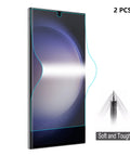 Soft Hydrogel Screen Protector for Samsung Galaxy S23 Ultra – 2 Pack