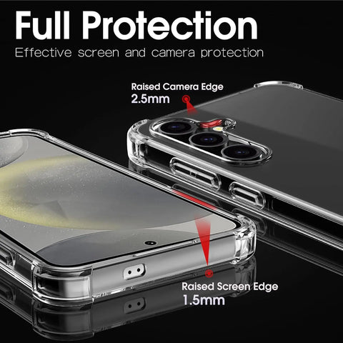 Samsung Galaxy S23 FE Case Clear Shockproof Case